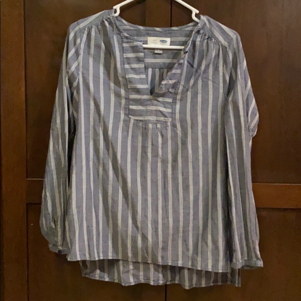 Size M Old Navy striped tunic
